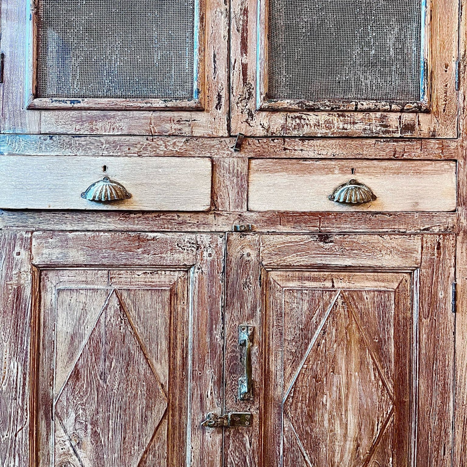 Reclaimed Wood Indian Larder - Uneeka