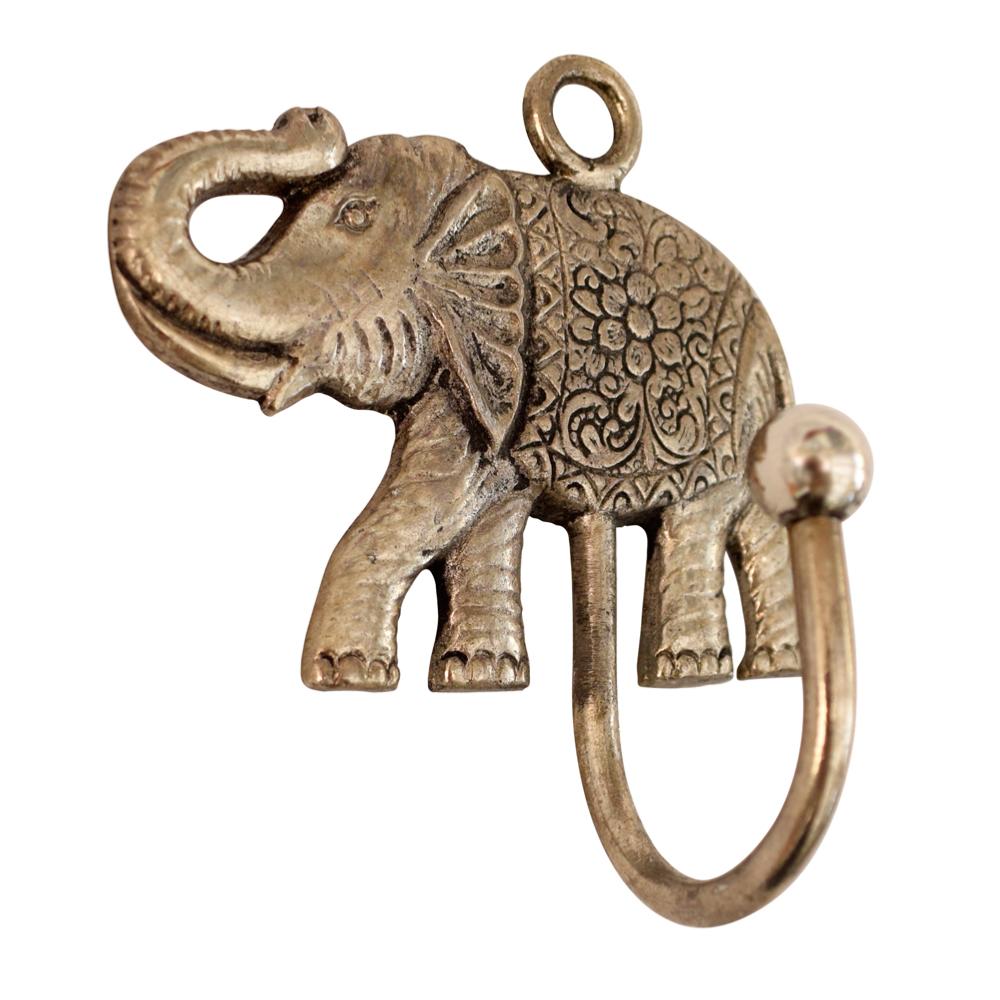 Recycled Aluminium Elephant Coat Hook - ASP20210 - Uneeka