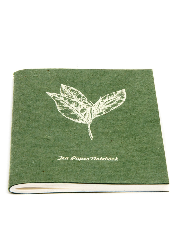 Recycled Dung & Tea Paper Notebooks - NB45 tea - Uneeka