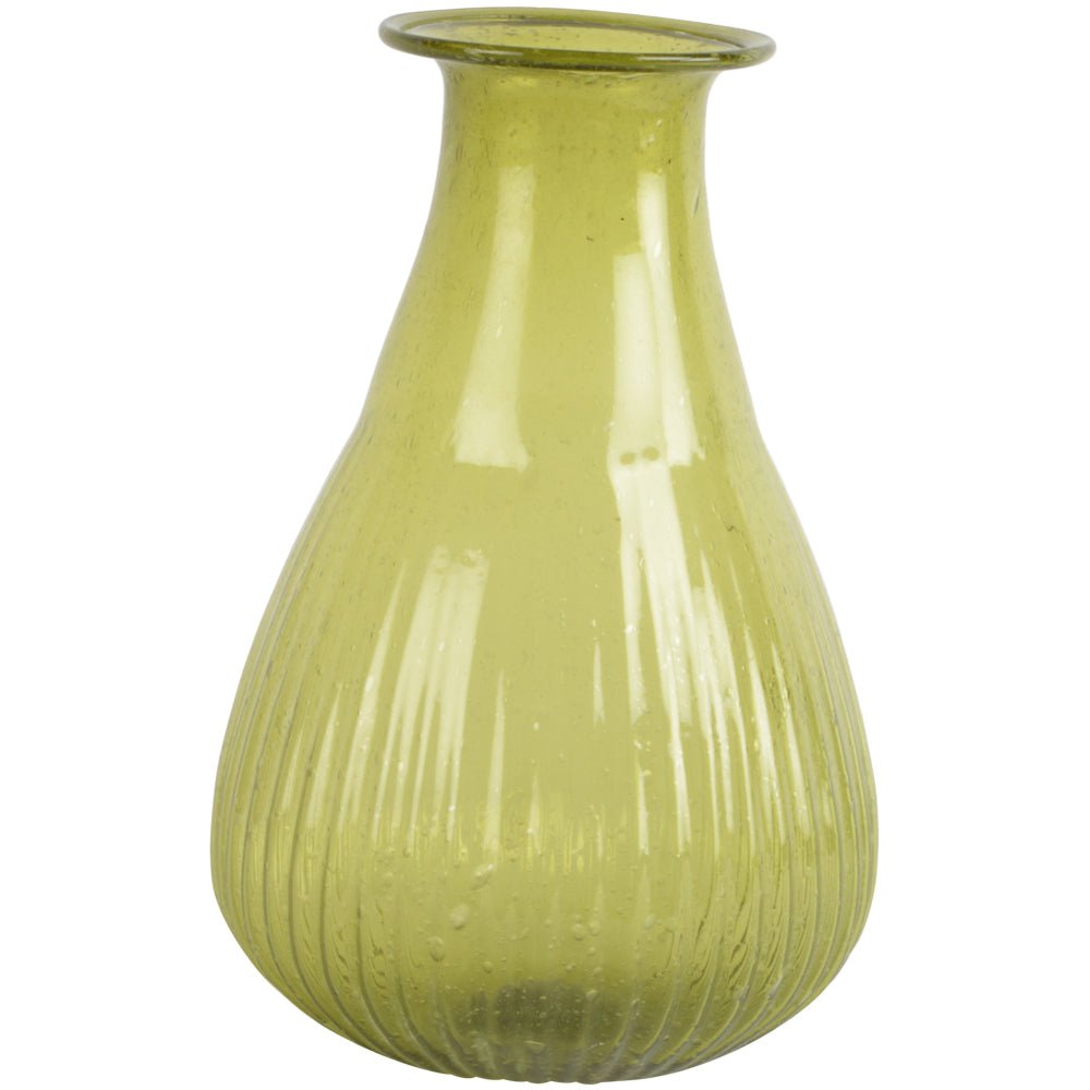 Recycled Glass Jade Vase - MK21826 - Uneeka