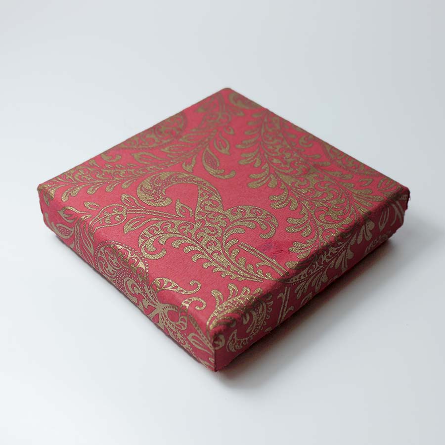 Red Splendour Jewellery Box - GBX - 4090 - RED - LARGE - Uneeka