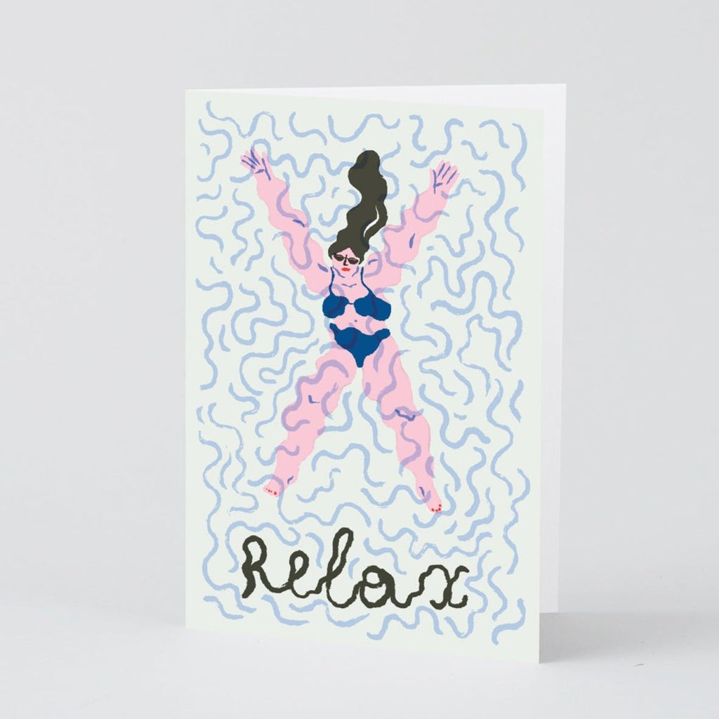 Relax Greetings Card* - CRD554 - Uneeka