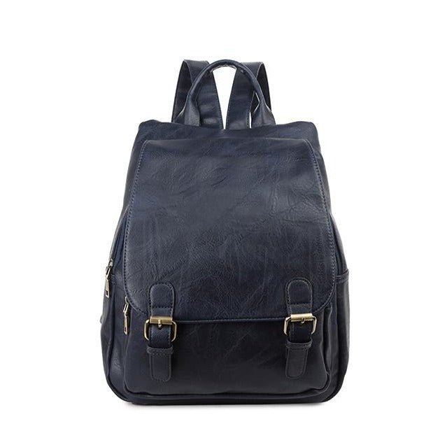 Retro Look Backpack - 18836 - NBLUE - Uneeka