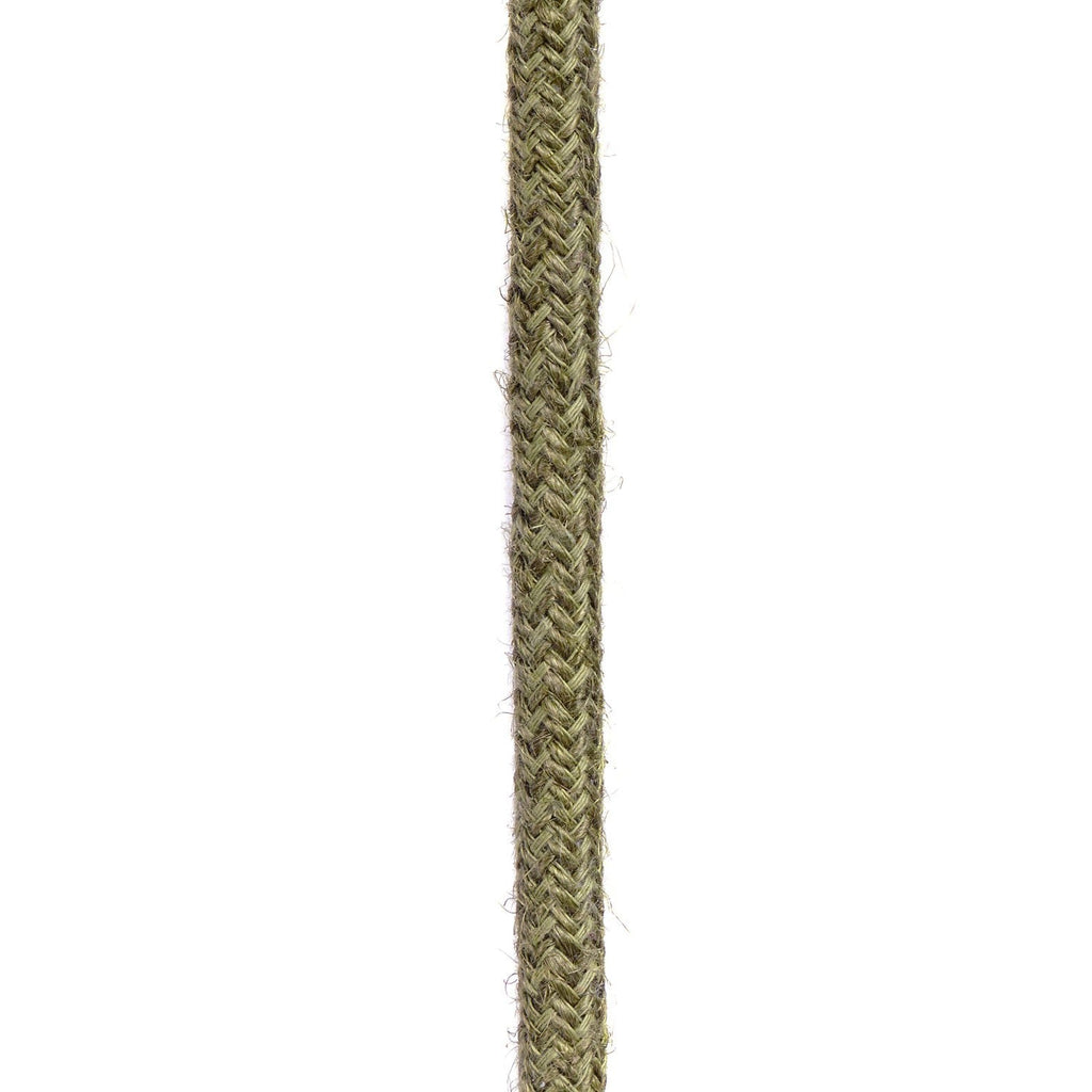 Round 3 Core Electric Cable Covered with Jute Fabric in Bark Brown - XZ3RN26 - Uneeka