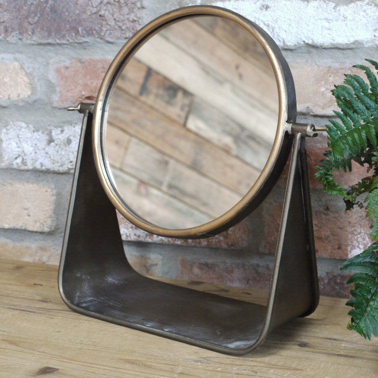 Round Cheval Dressing Table Mirror - 5475 - Uneeka