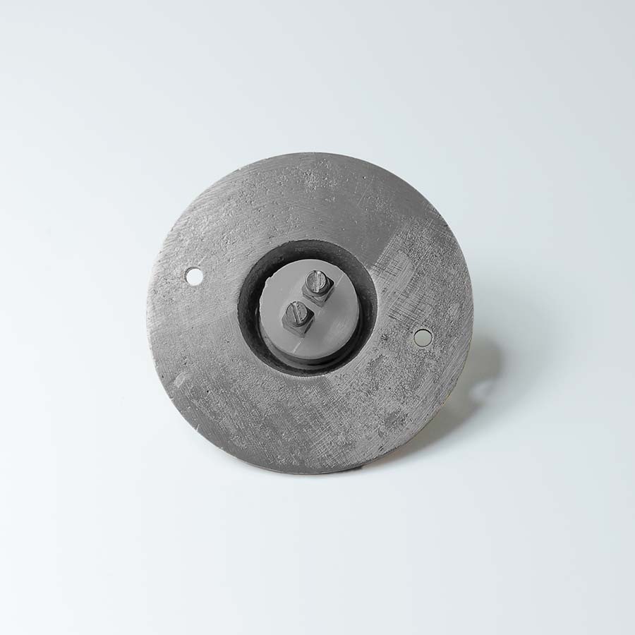 Round Chrome Plate Push Press Door Bell - 01.358.CPB.63 - Uneeka