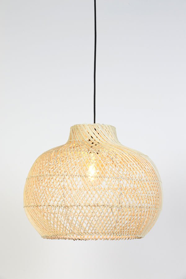 Round Rattan Hanging Lamp - 2960430 - Uneeka