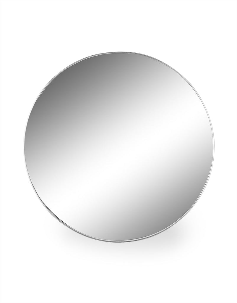 Round Silver Framed Mirror - M384 - Uneeka