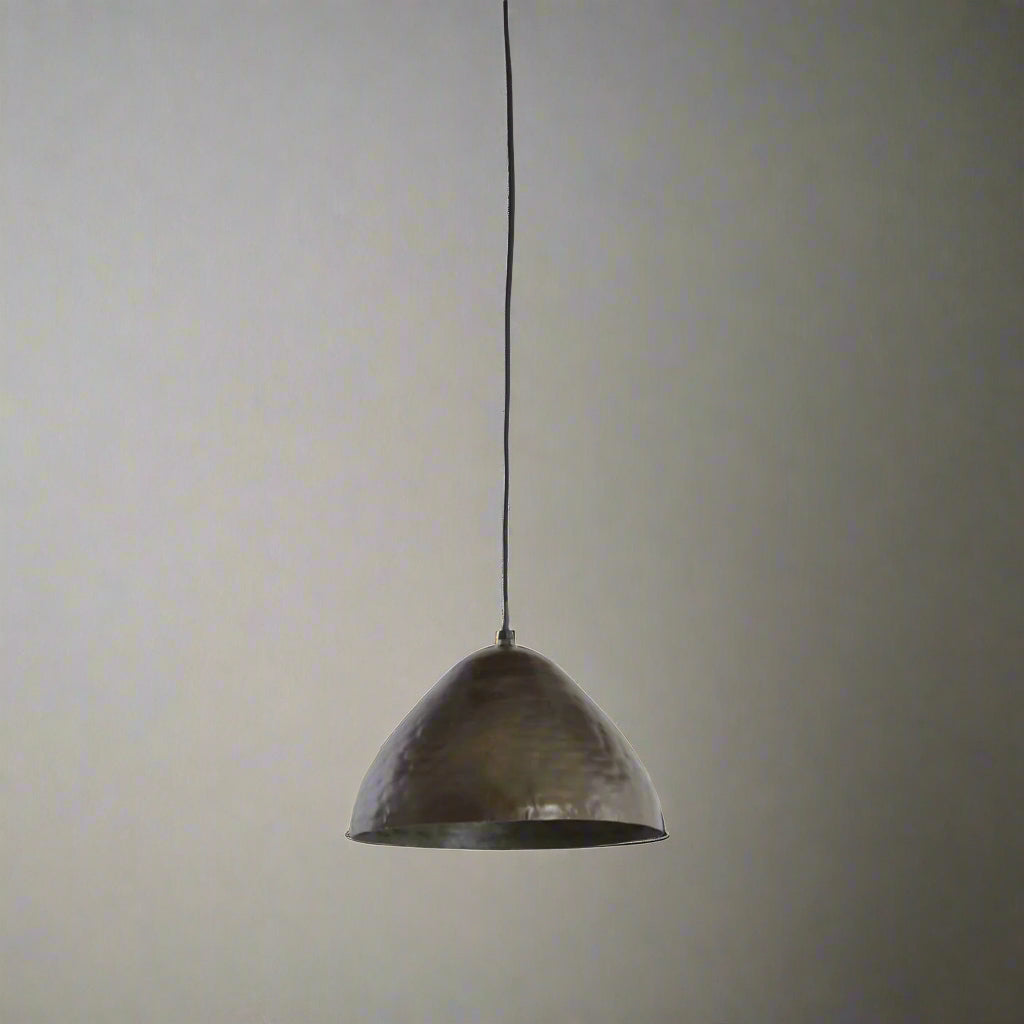 Rounded Dark Bronze Iron Hanging Lamp - 2978264 elimo - Uneeka