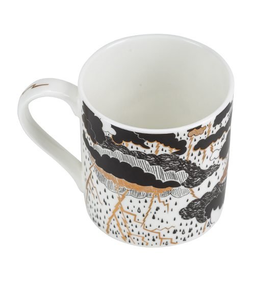 Rumble Fine Bone China Mug - MUG037 - Uneeka