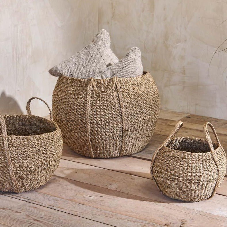 Rundi Seagrass Indoor Basket* - RB4602 - Uneeka