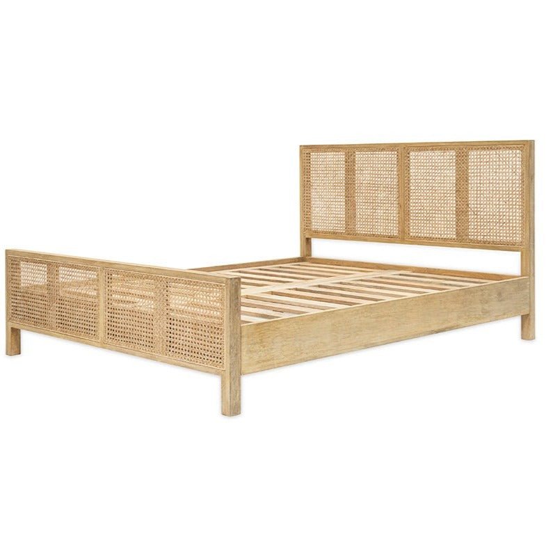 Saharsa Natural Bed Frame - SB6901 - Uneeka