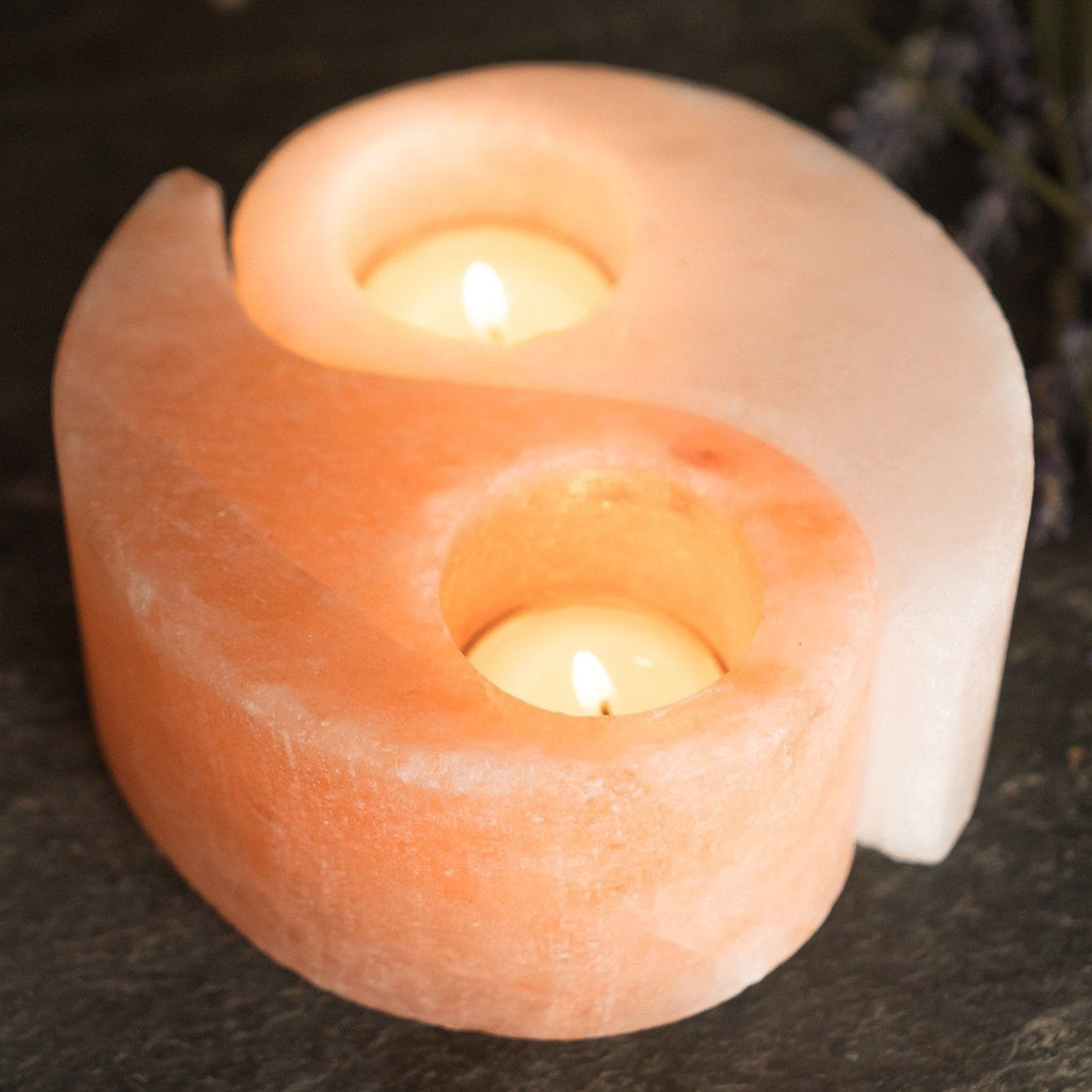 Salt Yin Yang Tealight Holders - SALT31 - Uneeka