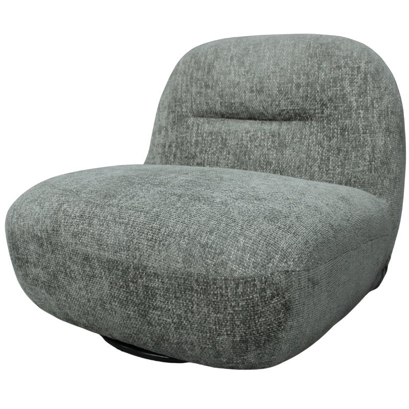 Samara Boucle Oversized Swivel Chair - VLA410 - Uneeka