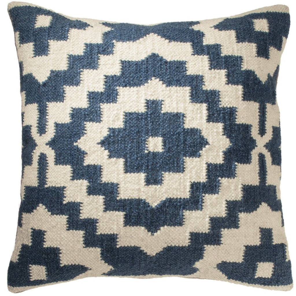 Samarkand Indigo Kilim Cushion - CC61 - Uneeka