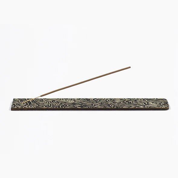 Sandalwood Incense & Plywood Incense Holder Set - WIH - Uneeka