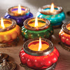 Scented Organic Soy Candle in a Recycled Glass Jar - CA50KA - Uneeka