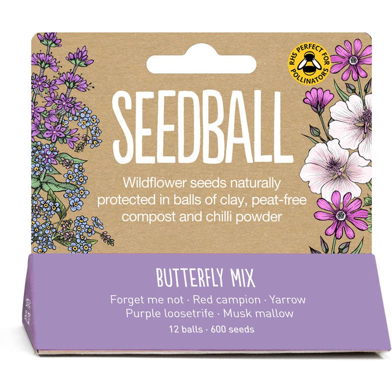 Seedball Hanging Seed Tube Packs - PACK - BU - Uneeka