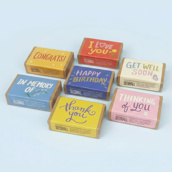 Seedball Mixed Seed Occasion Box - SB-OCCASIONS - Uneeka