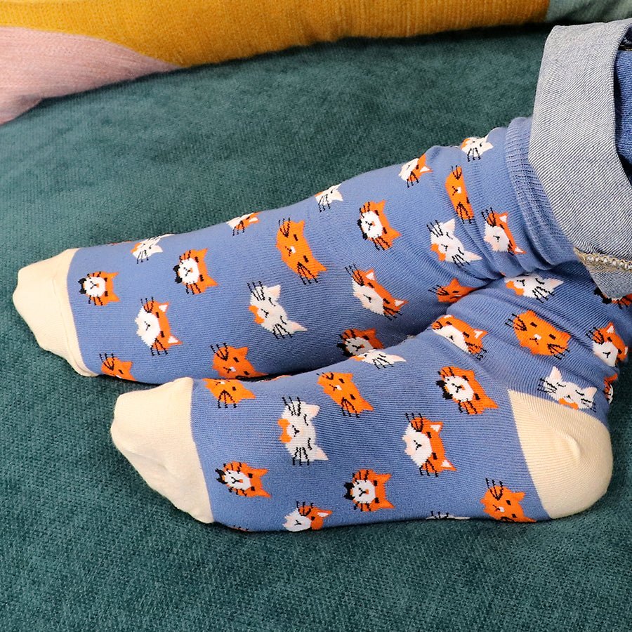 Set of 3 Cat Themed Socks - 20172 - Uneeka