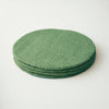 Set of 4 Flat Felted Placemats - 154IVG - Uneeka