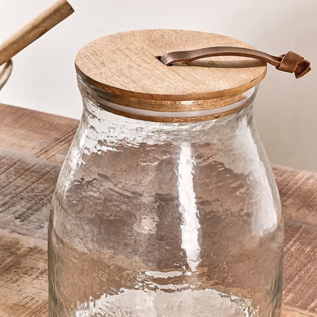 Shaan Glass Storage Jar - SJ0402 - Uneeka