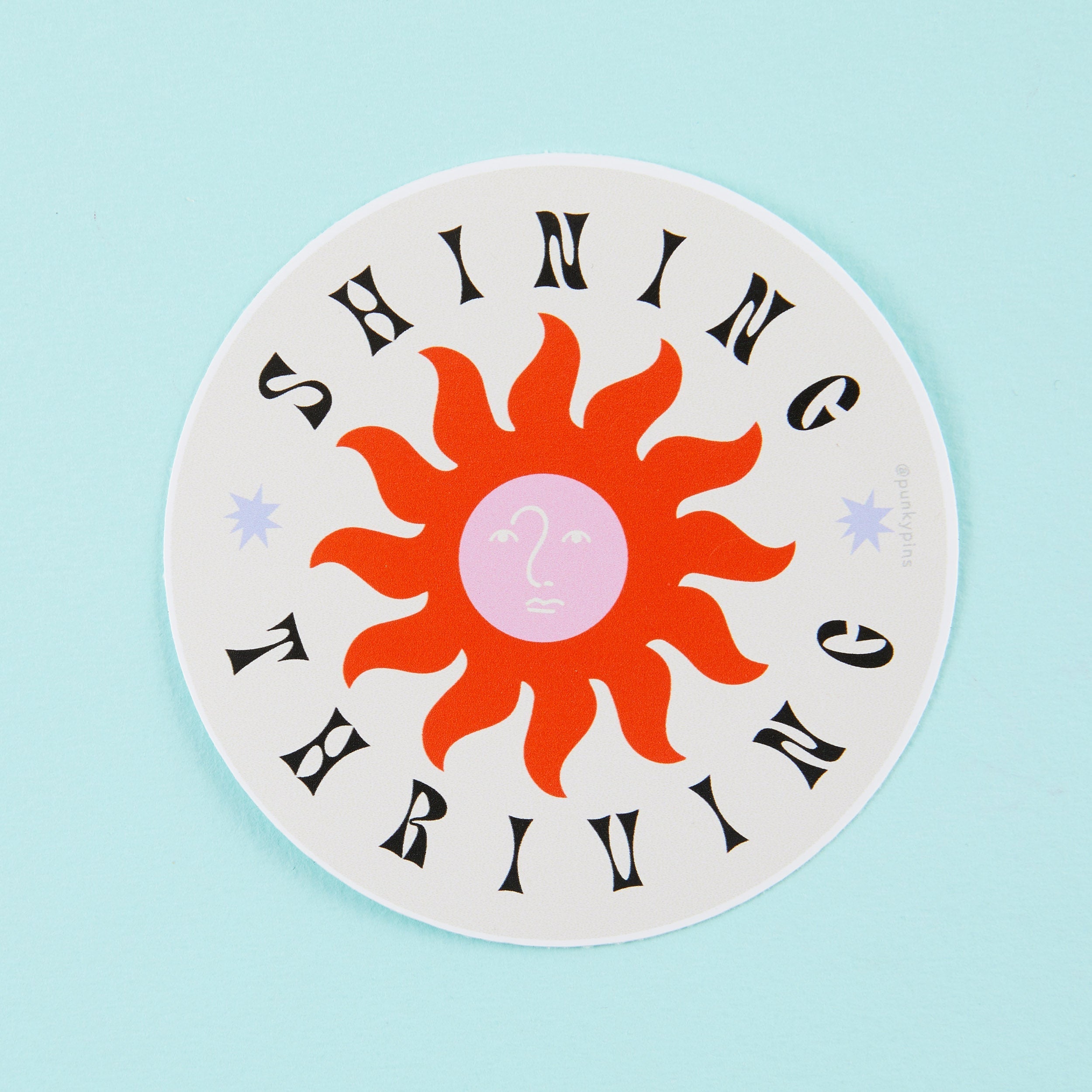 Shining Thriving Vinyl Sticker - ST - LAP - 247 - Uneeka