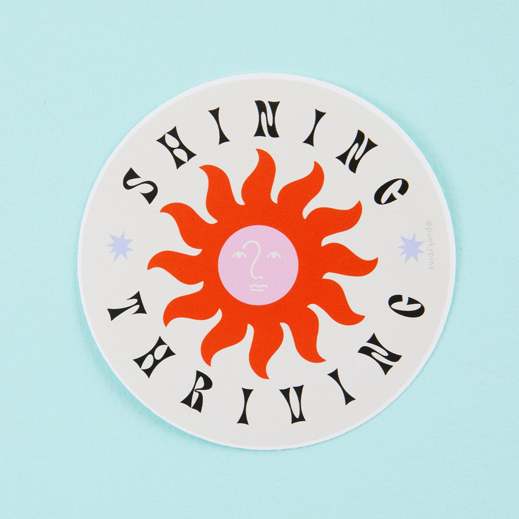 Shining Thriving Vinyl Sticker - ST - LAP - 247 - Uneeka