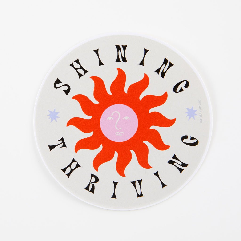 Shining Thriving Vinyl Sticker - ST - LAP - 247 - Uneeka