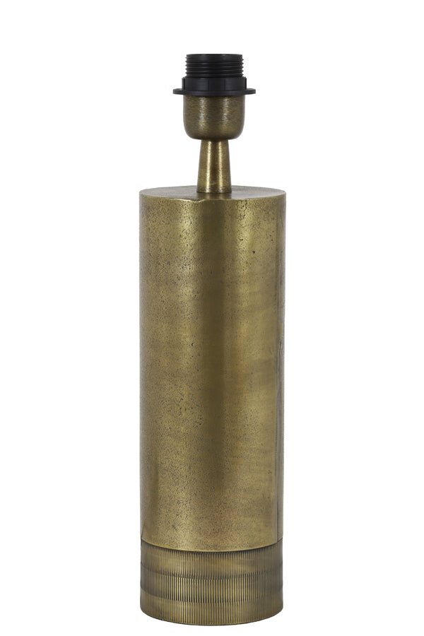 Short Raw Metal Lamp Base - 8190518 - Uneeka