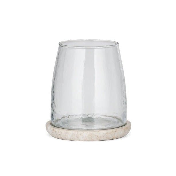 Sikkim Marble & Glass Tealight Holder - SH0302 - Uneeka