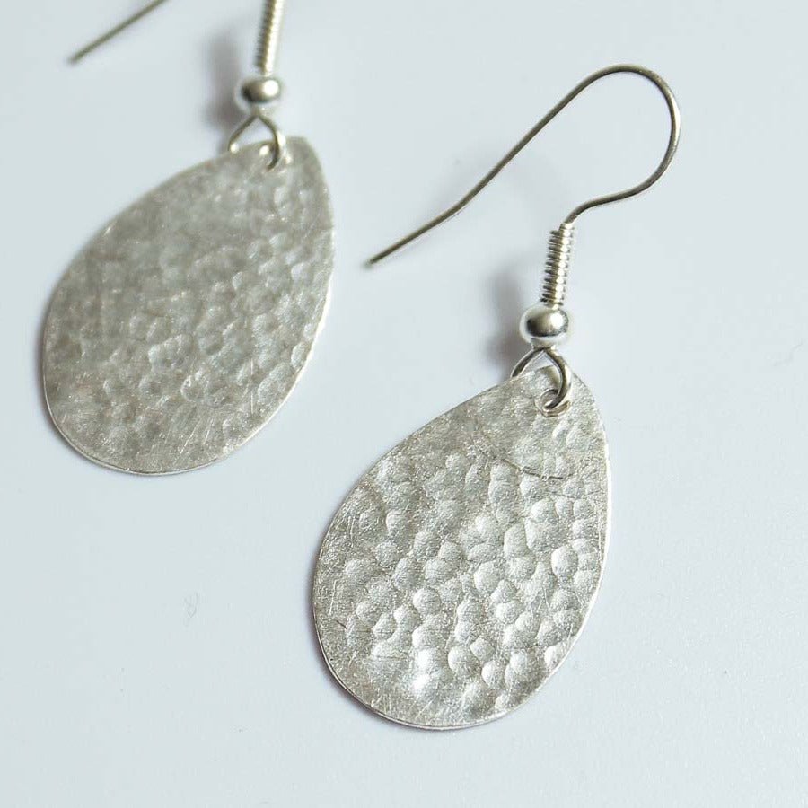 Silver Plated Mini Oval Earrings - JEBS4 - Uneeka