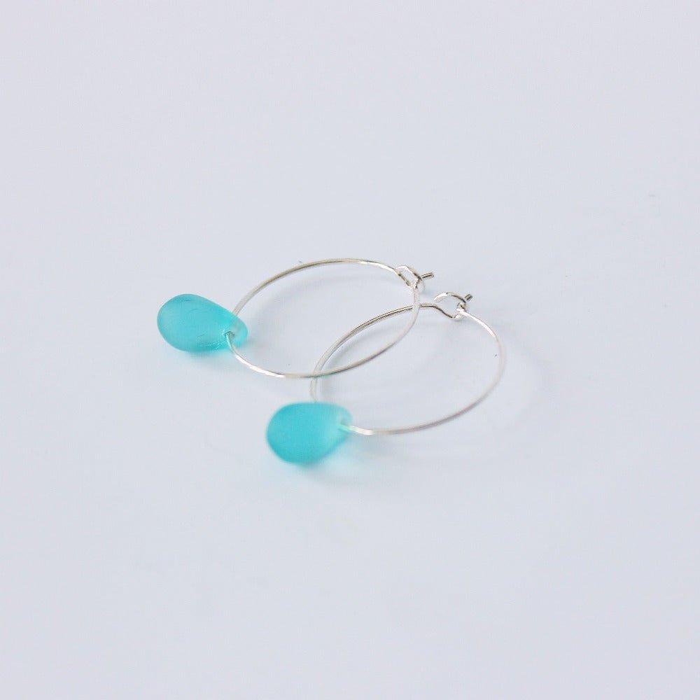 Silver Teardrop Earrings - TDN003 - EARRING - Uneeka