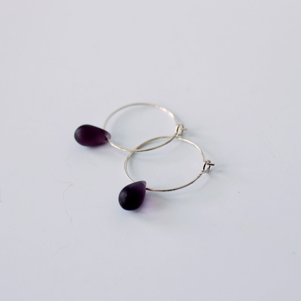 Silver Teardrop Earrings - TDN012 - EARRING - Uneeka