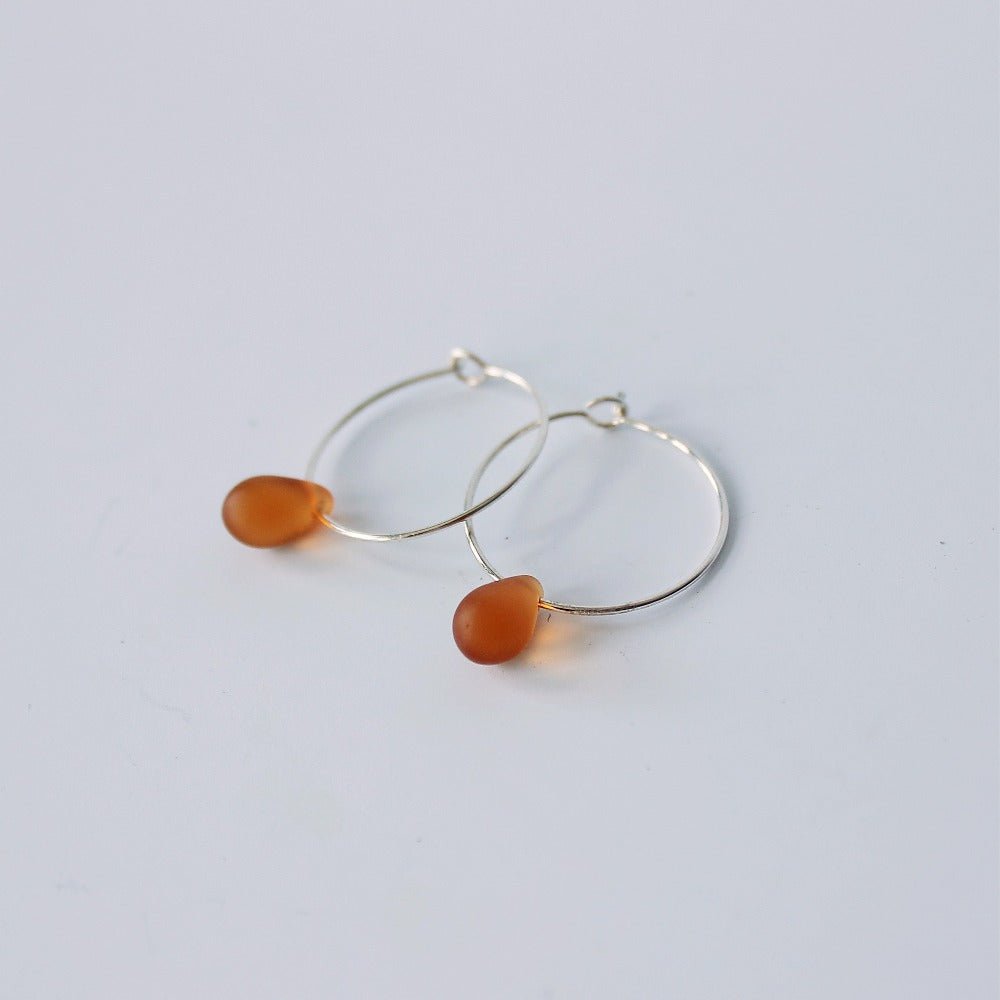 Silver Teardrop Earrings - TDN014 - EARRING - Uneeka