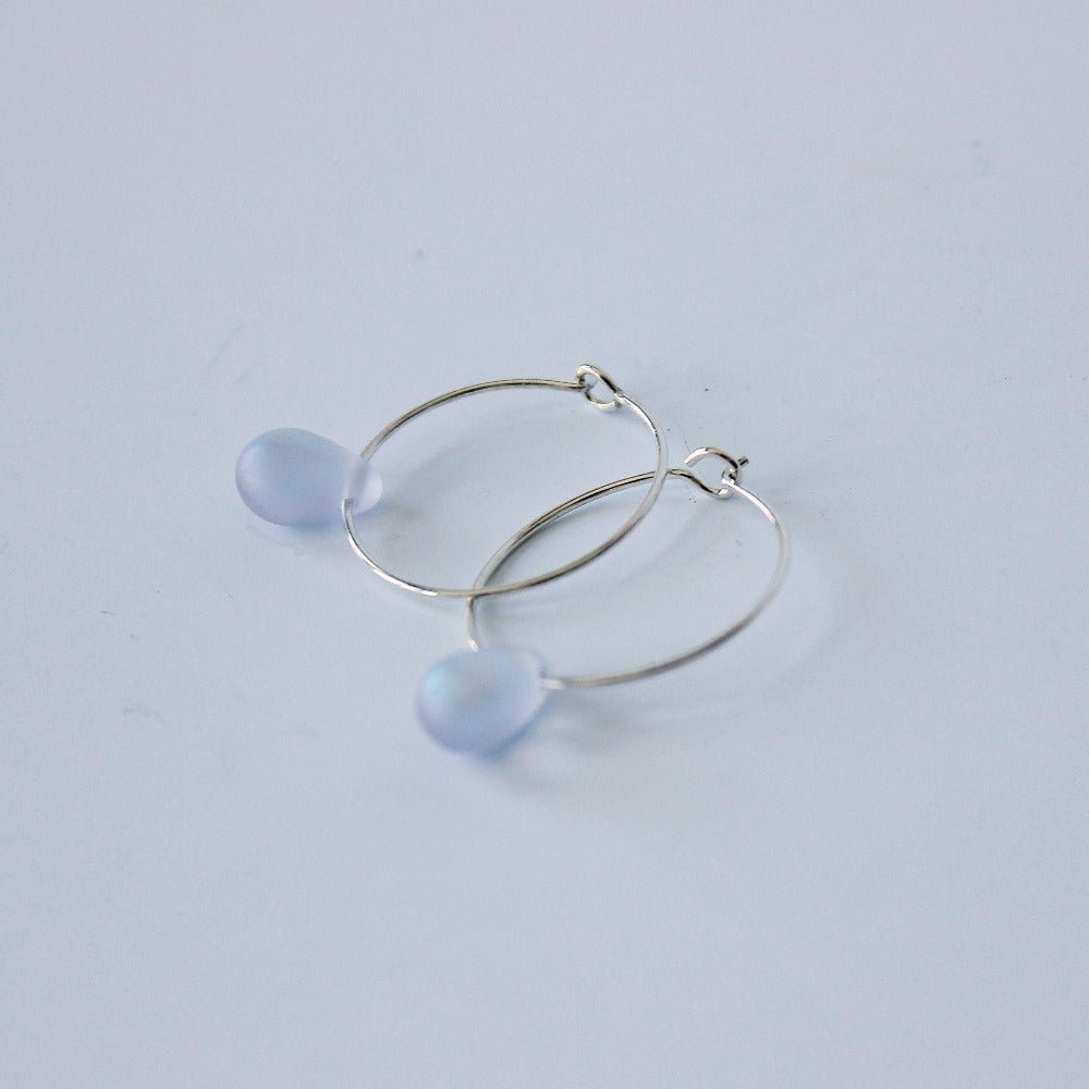 Silver Teardrop Earrings - TDN017 - EARRING - Uneeka