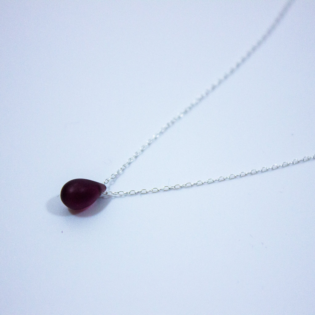 Silver Teardrop Necklaces - TDN012 - NECKLACE - Uneeka