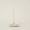 St Eval Sky Blue Brushmarks Mini Candle Holder - F01352 - Uneeka