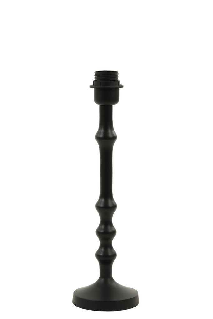 Slim Black Metal Lamp Base - 8300312 - Uneeka