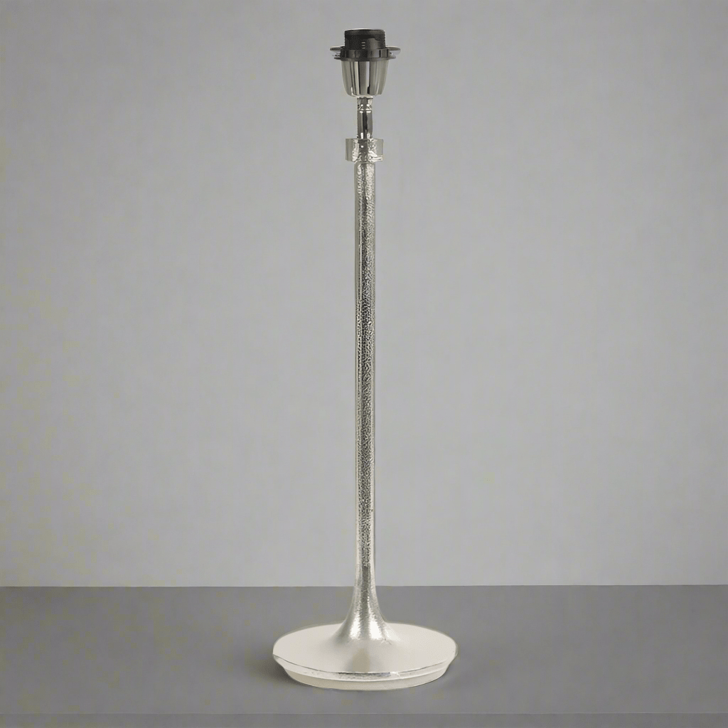 Slim Nickel Lamp Base - 8301919 - Uneeka