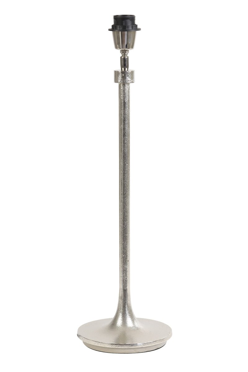 Slim Nickel Lamp Base - 8301919 - Uneeka