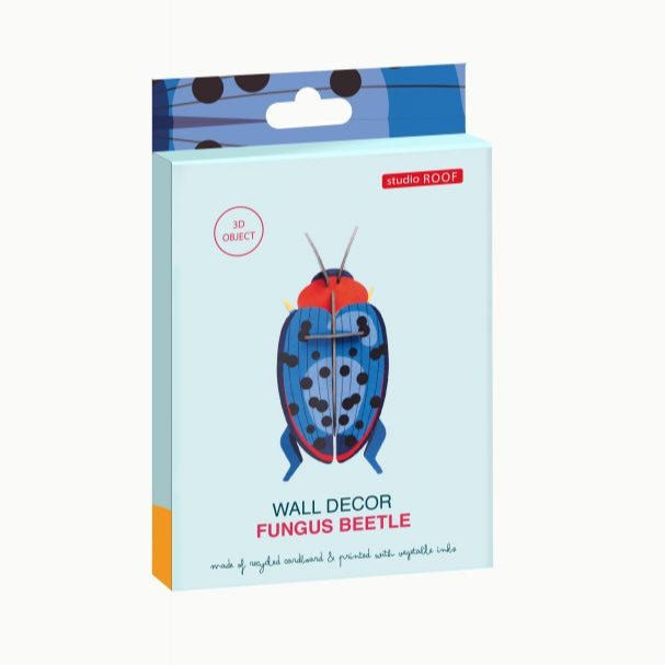 Small Fungus Beetle Cardboard Model - IMA62 - Uneeka