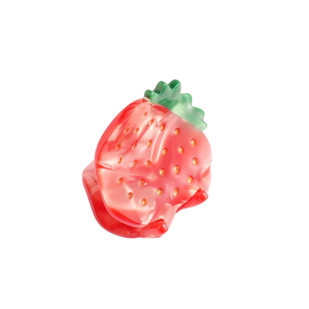 Small Red Strawberry Hair Claw Clip - 0.HH0279 - Uneeka