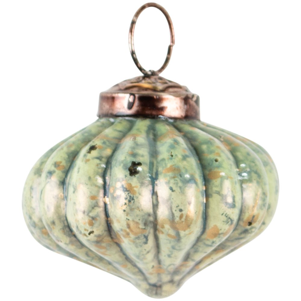 Small Seagreen Pumpkin Decoration - C20722 - Uneeka