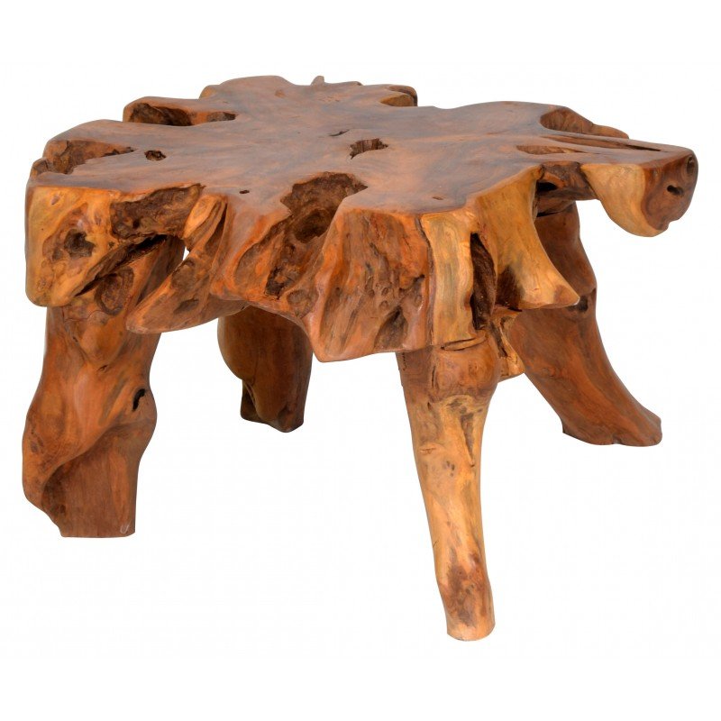 Small Teak Root Coffee Table - IS37 - Uneeka