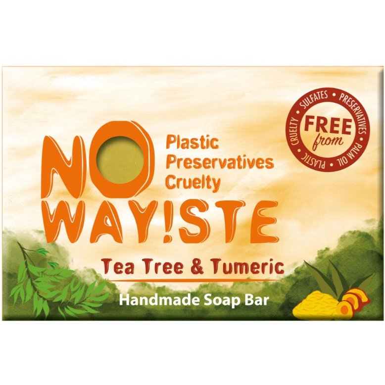 Solid Soap Bar - Tea Tree & Turmeric - NW06 - Uneeka