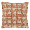 Spice Coloured Block Print Cushion - Lucia's Pick - JHMCSP - P - Uneeka