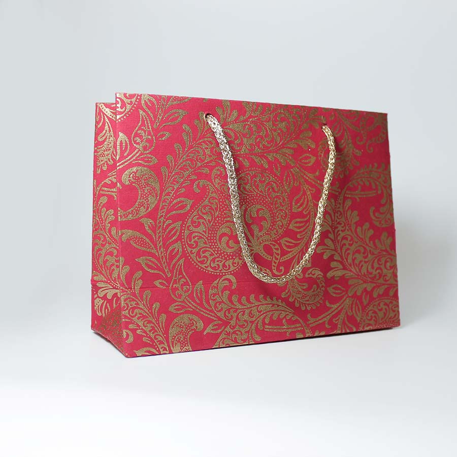 Splendour Gift Bags - GBG - 4090 - RED - MINI - Uneeka