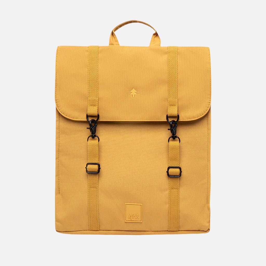 Square Double Clip Recycled Plastic Backpack - 8435382609466 - Uneeka