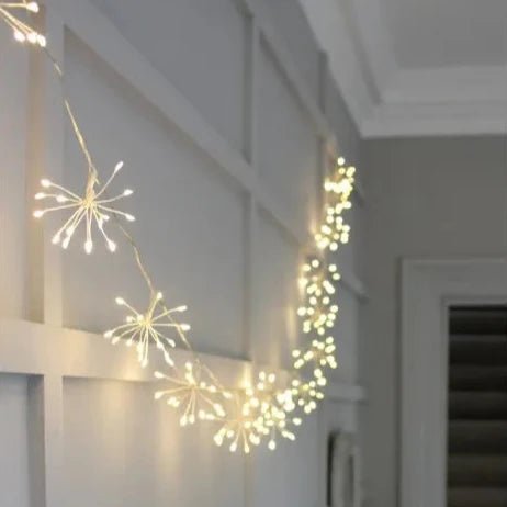 Starburst Chain Fairy Lights - BO - SC150S - Uneeka